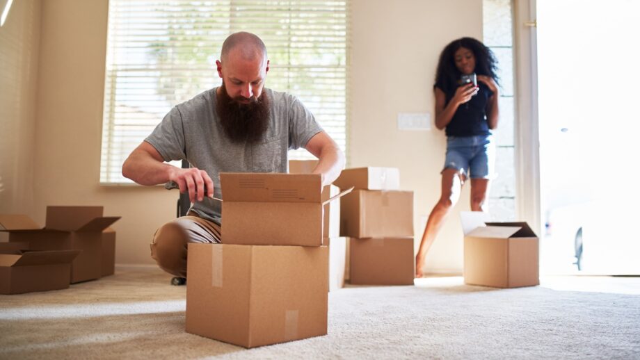 Couple moving into a shared home in Texas