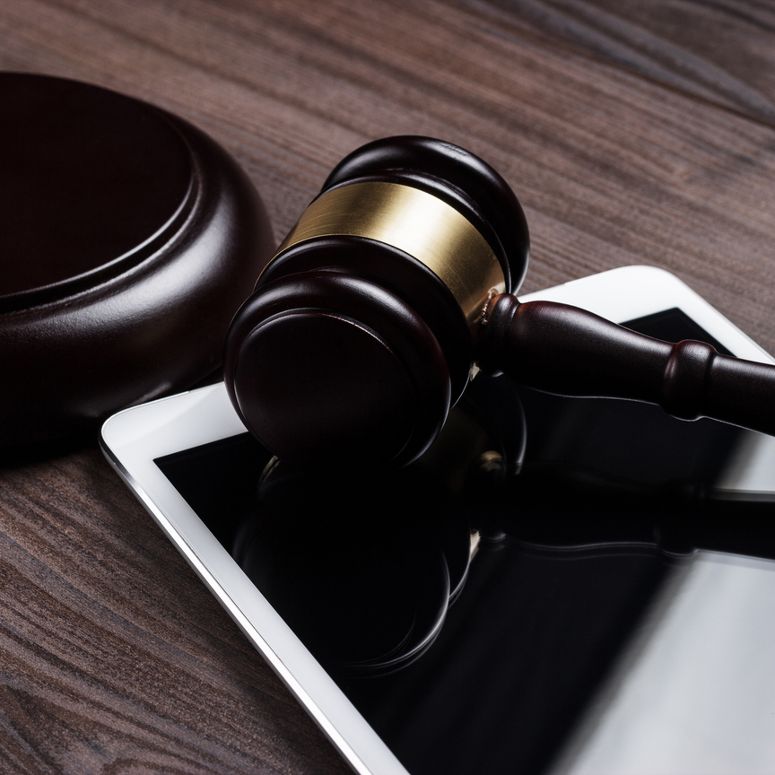 Judge's gavel representing Dallas criminal defense and personal injury legal proceedings